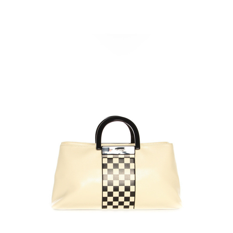Bag Moschino Love cream